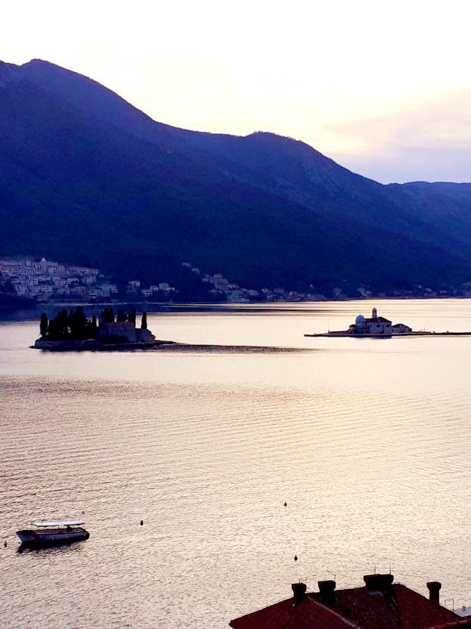 Bella Vista Zmukic Apartman Perast Kültér fotó