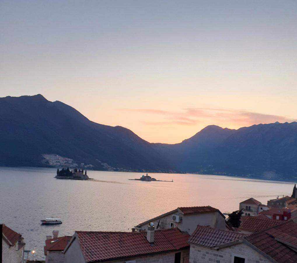 Bella Vista Zmukic Apartman Perast Kültér fotó