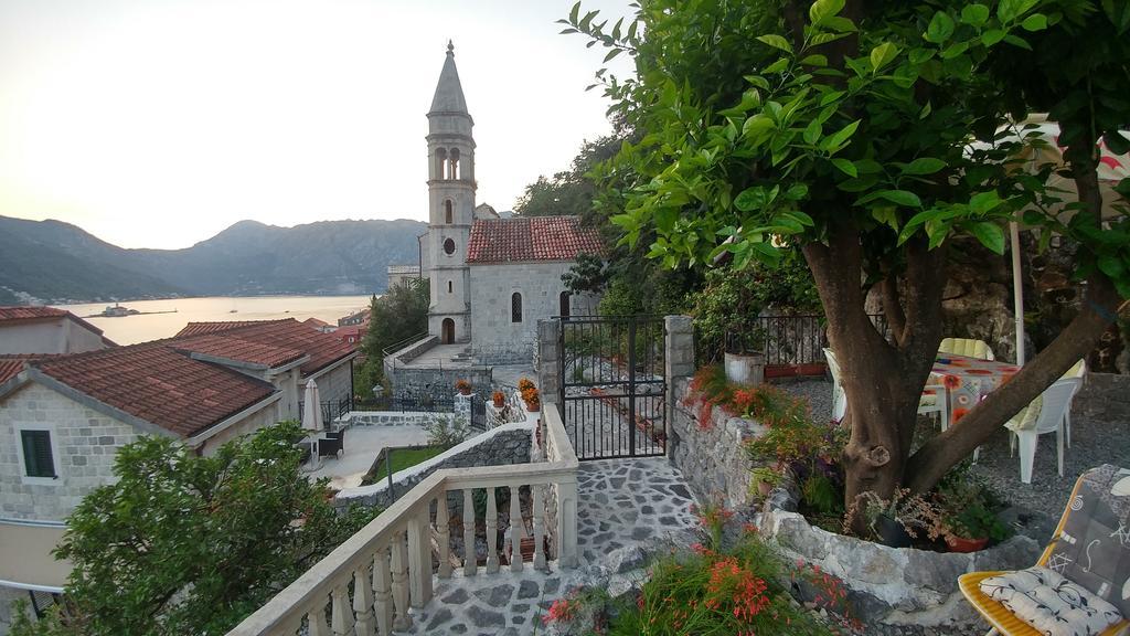 Bella Vista Zmukic Apartman Perast Kültér fotó