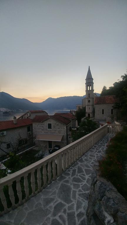 Bella Vista Zmukic Apartman Perast Kültér fotó