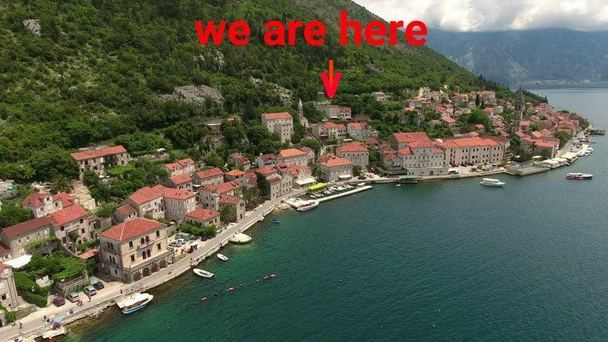 Bella Vista Zmukic Apartman Perast Kültér fotó